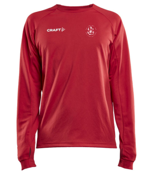 Sweat Col Rond Femme Evolve Rouge