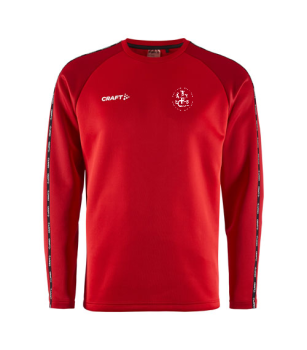 Sweat Poly Homme Squad 2.0 Crew Rouge